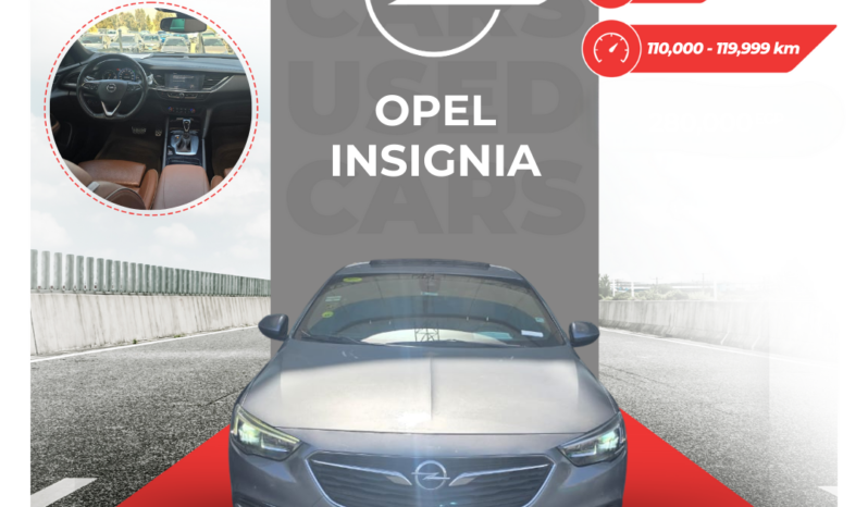 
								Opel INSIGNIA 2020 full									